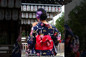 Ragazza in Kimono.