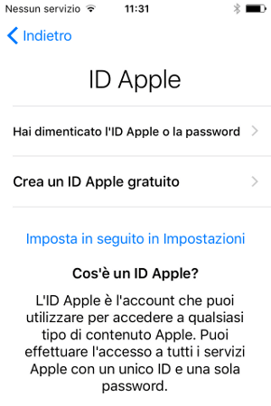Ripristino di un backup