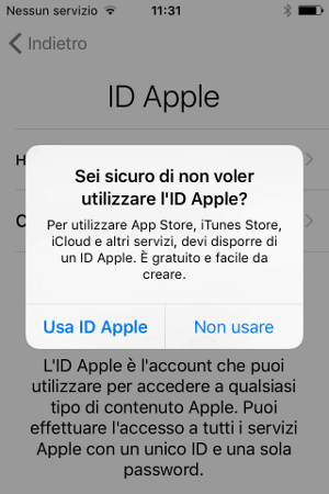 Ripristino di un backup