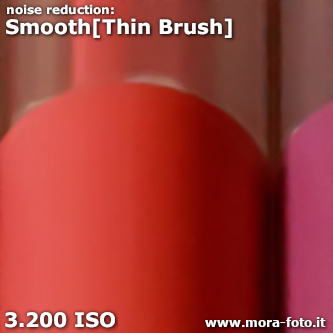 Smooth Thin brush 3200 ISO