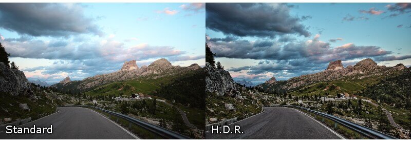 Canon DPP HDR prima e dopo