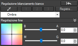 bilanciamento bianco