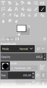 Gimp's paintbrush