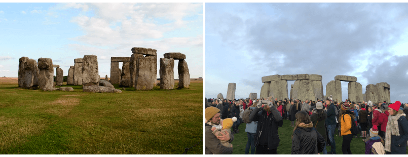stonehenge come esempio di fotografia turistica