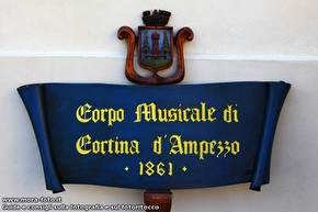 Corpo musicale di Cortina d'Ampezzo.