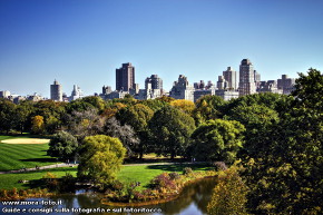 Central Park dal Belvedere Castle.