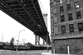 Ponte Manhattan da Brooklyn in BN.