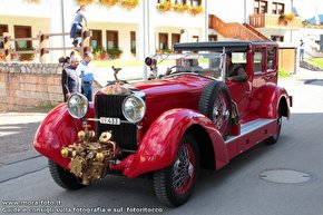 Autobotte storica alla sfilata di Cortina.