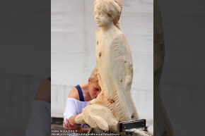 La scultura completa di Arianna Gasperina.