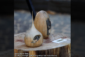 Sherwood Forest, scultura al simposio.