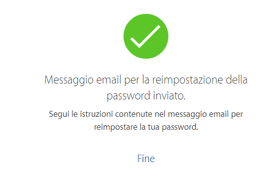 Messaggio inviato