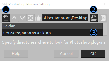 Plug-in di photoshop in gimp