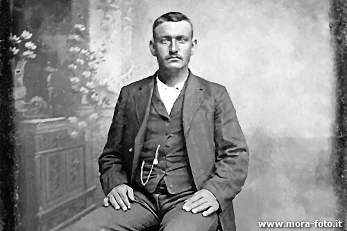 After repair of historical photo