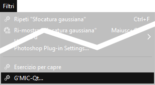 Impostazione Gmic